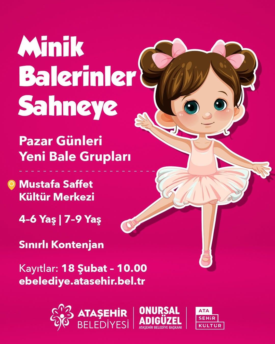 Ataşehir Belediyesi- Minik Balerinler Sahneye