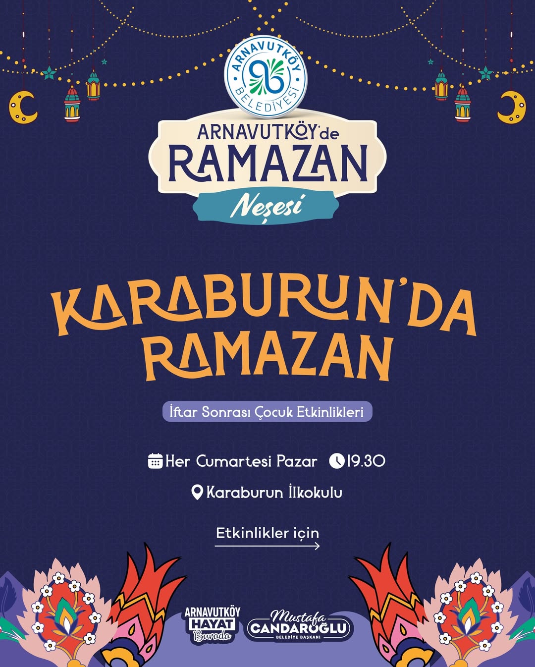 Arnavutköy Belediyesi - Karaburun'da Ramazan