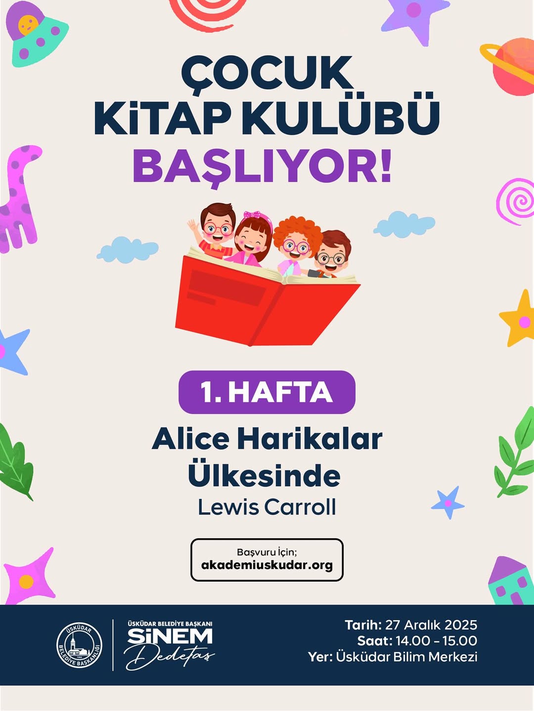 Üsküdar Kültür Sanat - Çocuk Kitap Kulübü Etkinliği