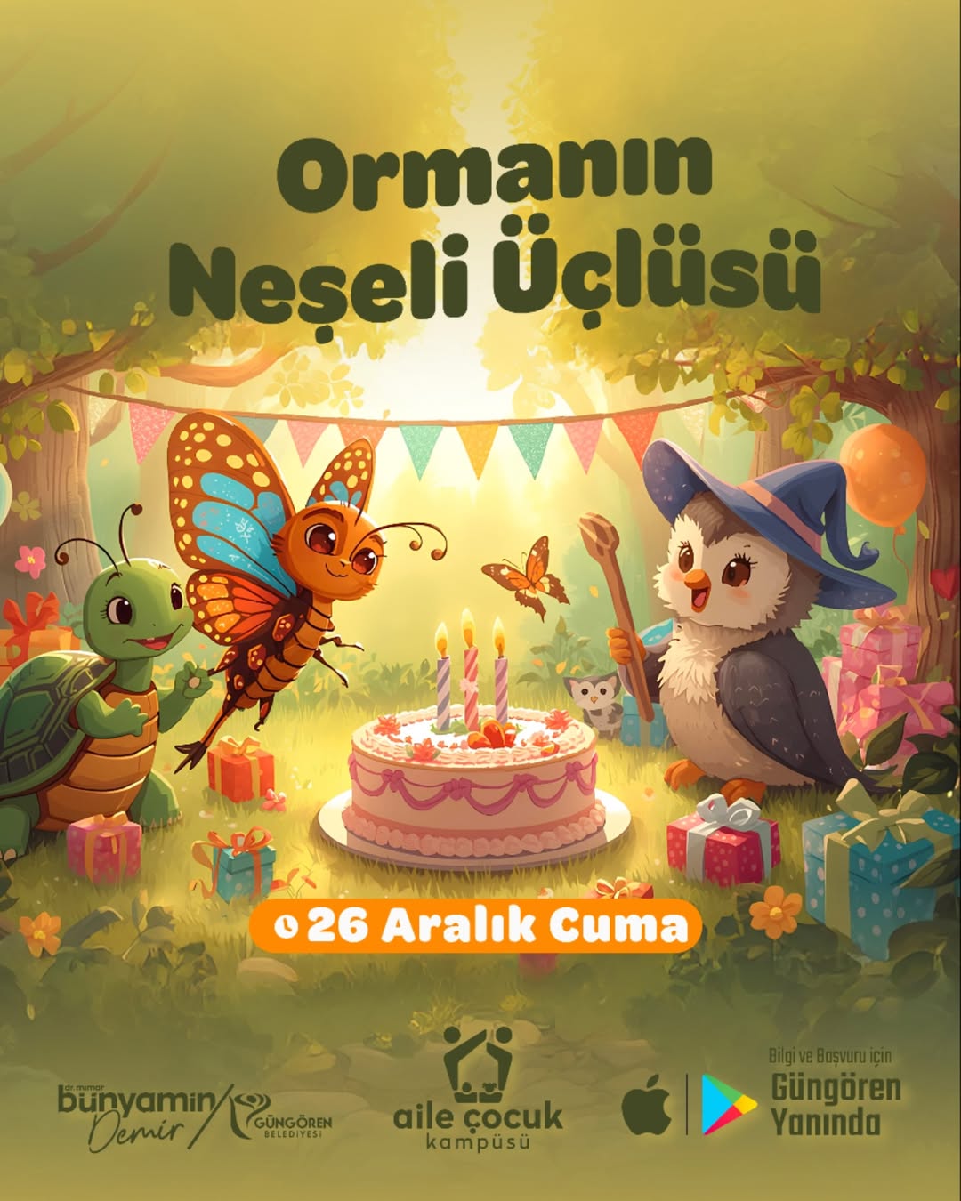 Güngören Belediyesi- Ormanın Neşeli Üçlüsü/Tiyatro