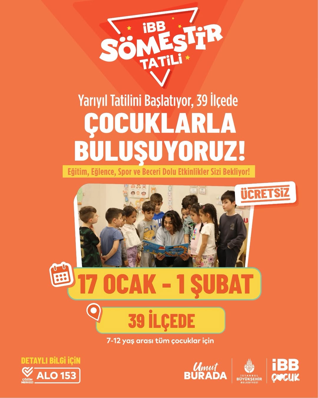 İstanbul Büyükşehir Belediyesi- İBB Sömestr Tatili