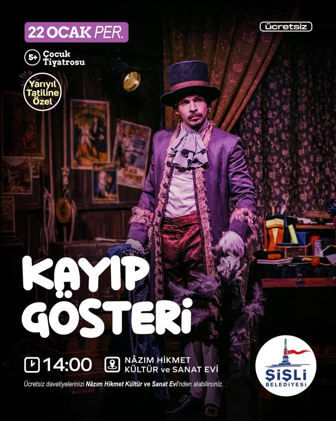 Şişli Belediyesi - Çocuk Tiyatrosu: “Kayıp Gösteri”